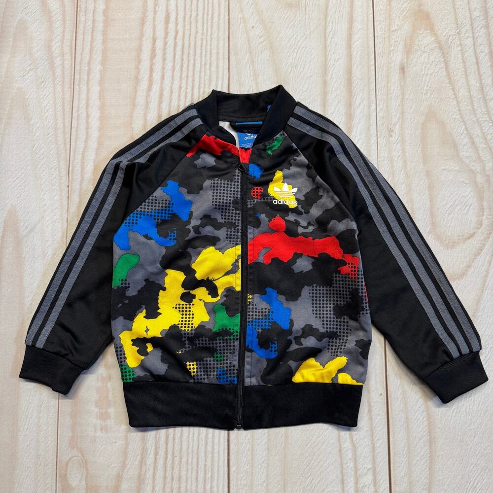 Lot Of 4 Nike Adidas Boys Toddler 18-24 Months Sweatshirt Hoodie Full Zip - Picture 2 of 7